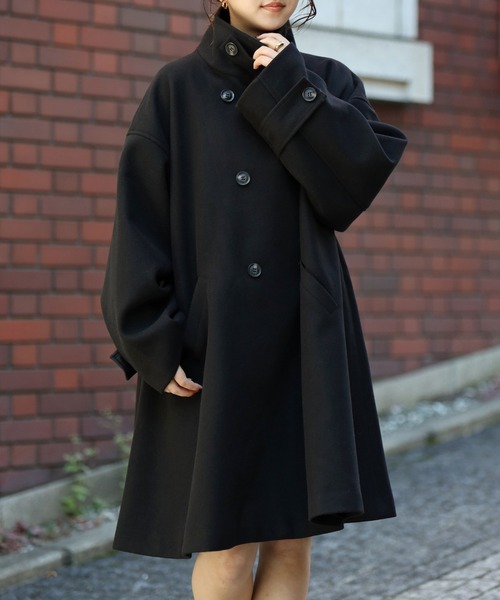 Bonjour Sagan（ボンジュールサガン） ステンカラーコート ミドル丈