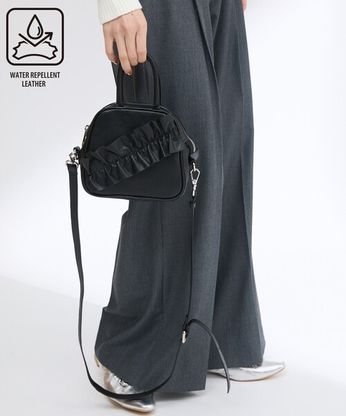 Firsthand（ファーストハンド） ショルダーバッグ バッグ レザーフリル