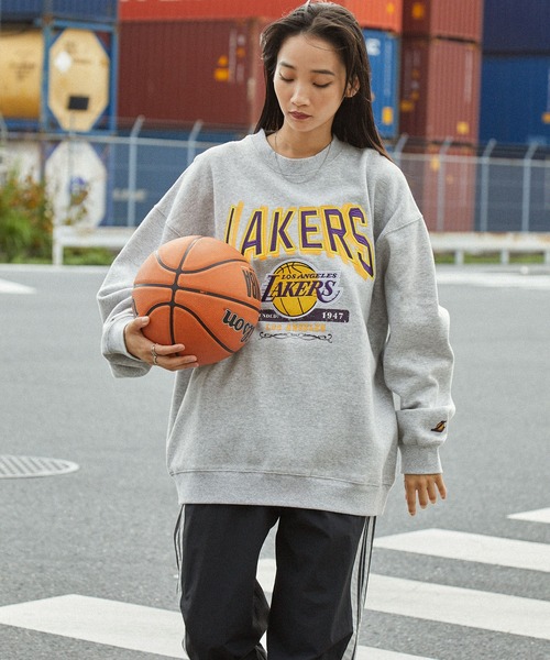 NBA トレーナー スウェット NBA/エヌビーエー 別注 ロゴ刺繍/プリント