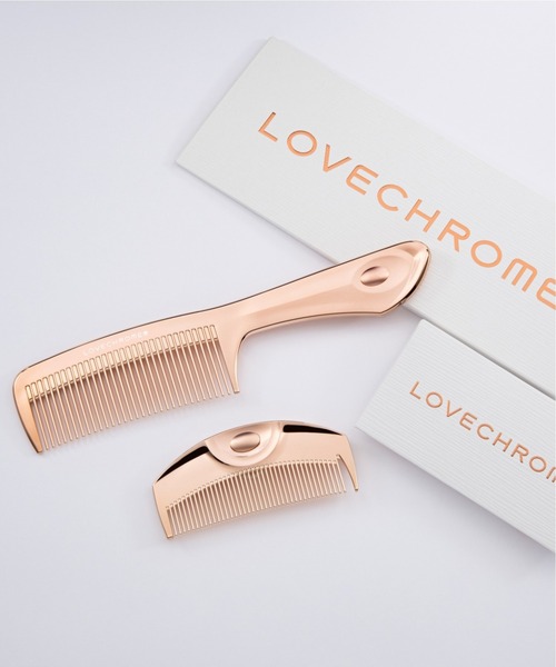 LOVECHROME（ラブクロム） ヘアブラシ K24GPツキ ローズゴールド