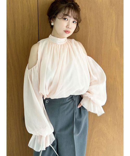 LILY BROWN（リリーブラウン） ブラウス シャツ 「WEB限定カラー