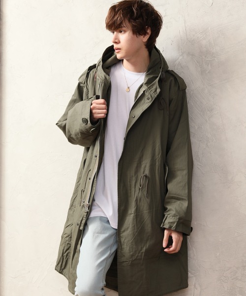 HOUSTON（ヒューストン） モッズコート コート M-51パーカー