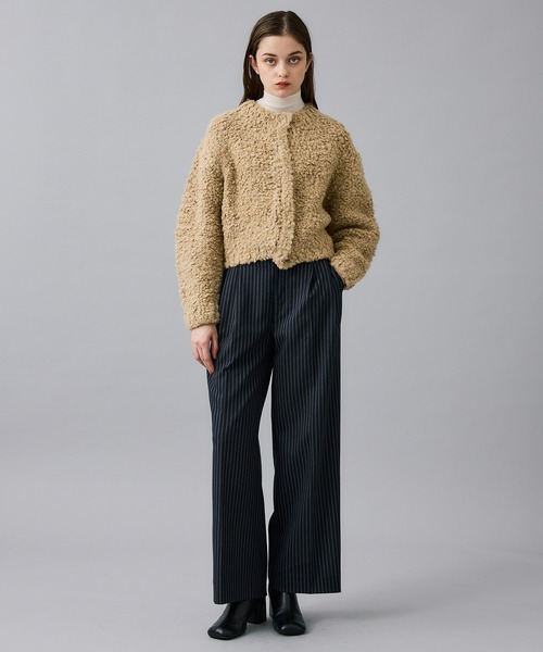 CLANE（クラネ） カーディガン 【CLANE/クラネ】TEDDY BEAR HAND KNIT