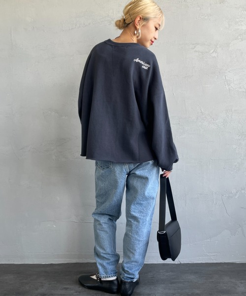 AMERICANA（アメリカーナ） スウェット AMERICANA STATE ロゴプリント