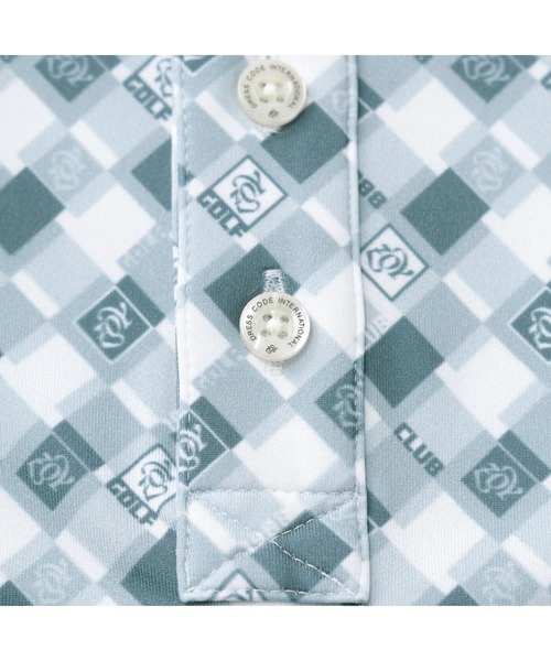 ZOY（ゾーイ） シャツ MEN モノグラムプリント 長袖シャツ メンズ