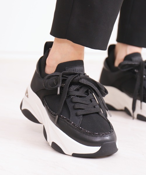 diana（プラスダイアナ） スニーカー 「撥水加工」リサイクルニット