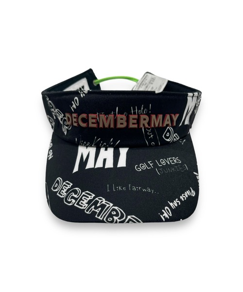 DECEMBERMAY（ディセンバーメイ） キャップ 帽子 Hand paint logo