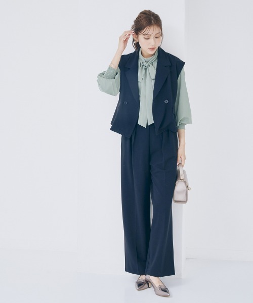 ニッセン（nissen） セットアップ ジャケットベストセットアップ