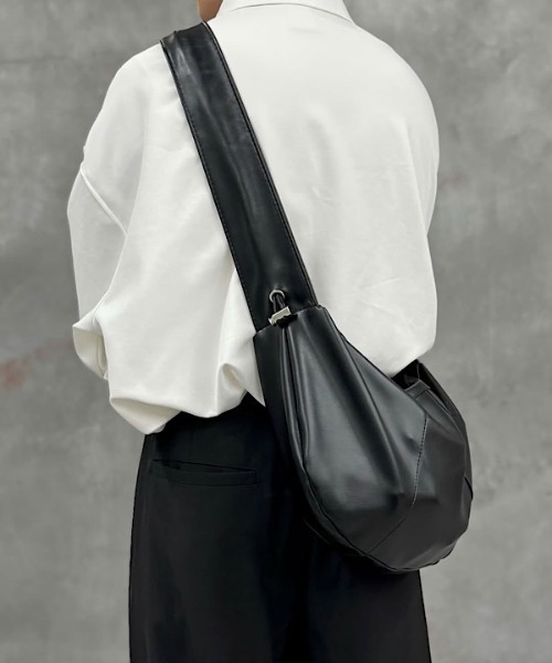 KOYA. ショルダーバッグ 2wayギャザーショルダーバッグ メンズ