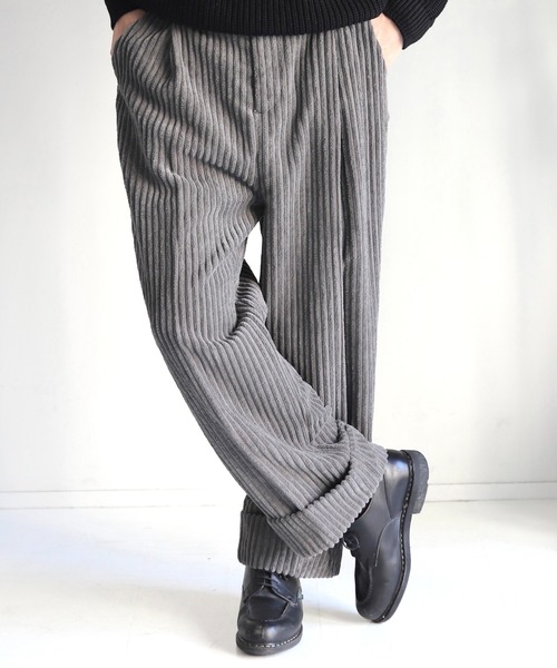 WONDER WONDER（ワンダーワンダー） コーデュロイパンツ M グレー