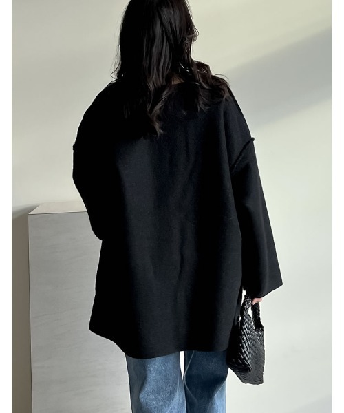 Re:EDIT（リエディ） ジャケット ノーカラージャケット 「2WAY