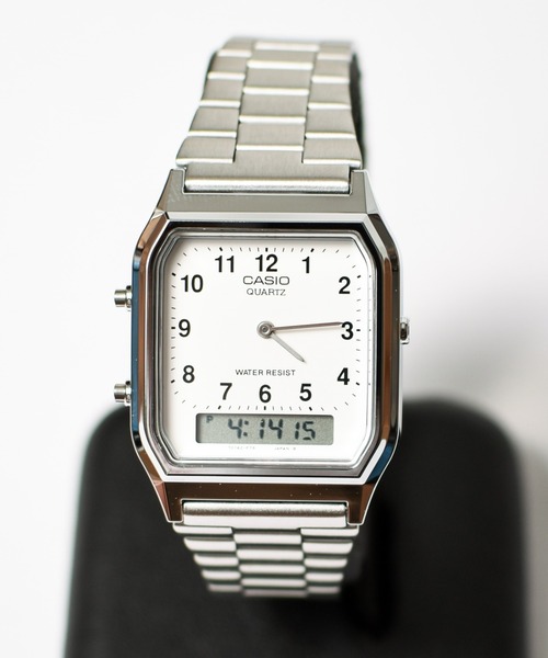腕時計 「CASIO（カシオ）」アナデジ メタル メンズ : ZOZOTOWN Yahoo