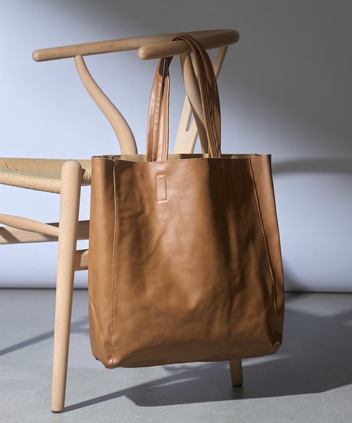 SETUP7（セットアップセブン） トートバッグ 「SETUP7」PUレザーラージ