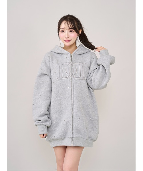 Darich DDロゴビジュージップパーカー ダーリッチ Darich DDロゴ