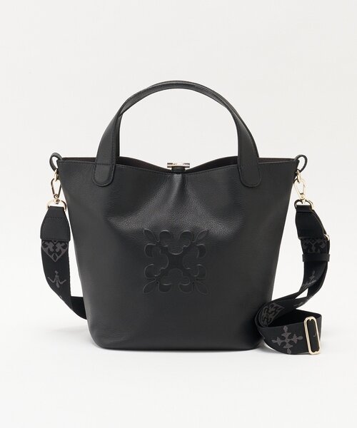 russet（ラシット） トートバッグ エンボスモノグラム2WAYミニトート