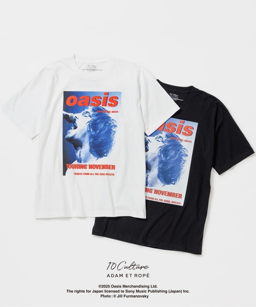 ADAM ET ROPE'（アダムエロペ） tシャツ 「oasis 10Culture / ADAM ET