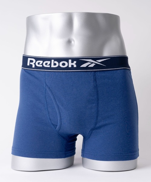 Reebok（リーボック） ボクサーパンツ ブランド ロゴ ウエストバンド