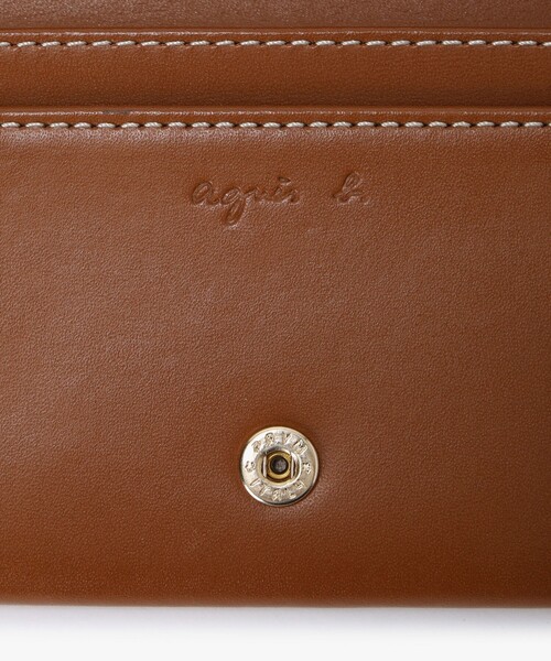 agnes b.（アニエスベー） 名刺入れ レザー カードケース ZAW01−05