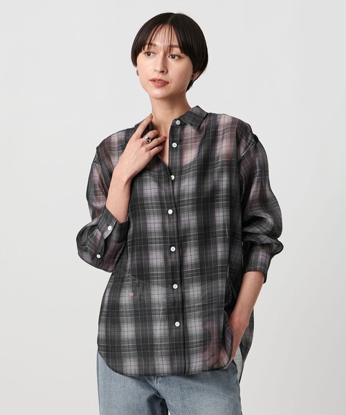 UNITED ARROWS（ユナイテッドアローズ） ブラウス シャツ オーガンジー