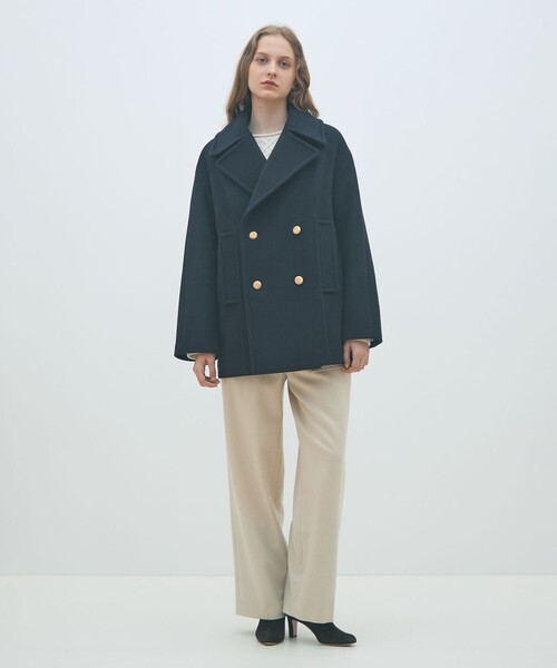 MACPHEE（マカフィー） ピーコート pコート メルトンビーバー Pコート