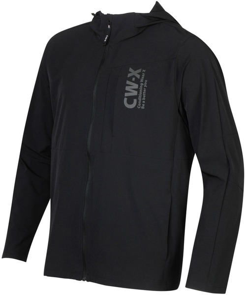 CW-X ナイロンジャケット アウタートップス ジャケット フードつき