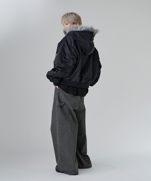 ミリタリージャケット モッズコート N-2Bフライトミリタリーコンパクト