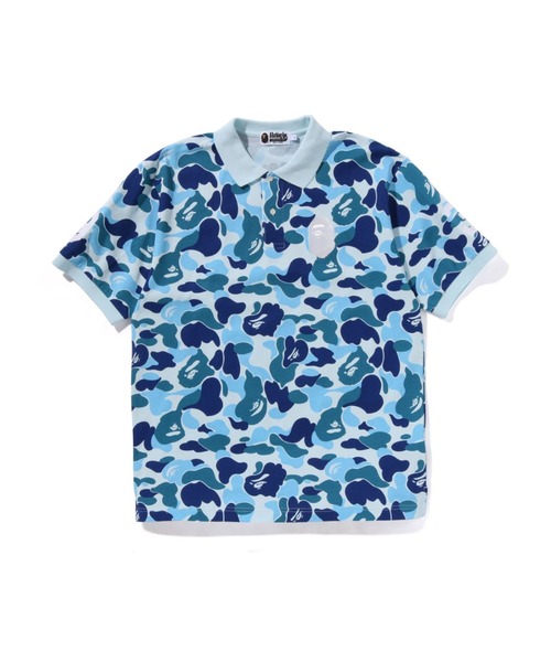 A BATHING APE（アベイシングエイプ） ポロシャツ ABC CAMO LARGE APE