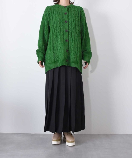 CALIFORNIA OUTFITTERS カーディガン 2-9E82 ケーブル編み ニット