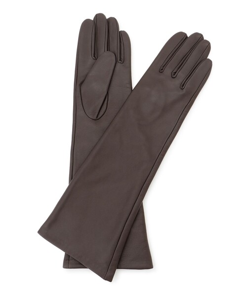 23区（ニジュウサンク） 手袋 レザー ロング グローブ レディース