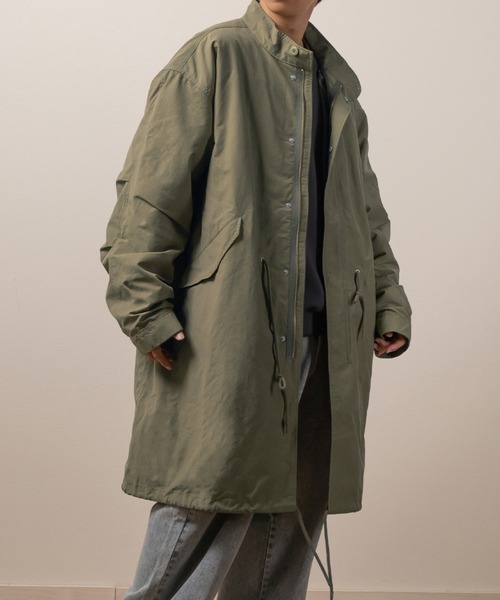 モッズコート コート 3WAY ビッグシルエット M-65 スタンドモッズ