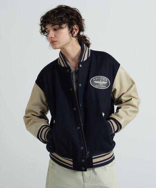 AVIREX（アヴィレックス） スタジャン L-STADIUM JKT SIGNATURE LOGO