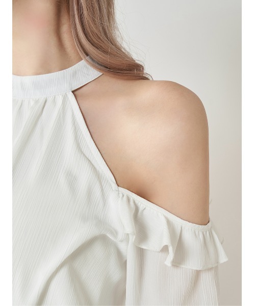 Darich（ダーリッチ） ワンピース ボリュームシフォンミニワンピース