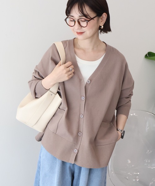 EFFE BEAMS（エッフェ ビームス） カーディガン バック タフタ