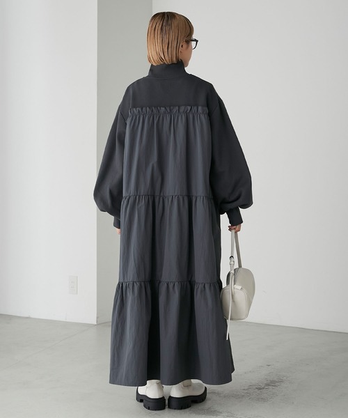 forksy.（フォルクシー） ワンピース 「forksy.」ハーフジップ