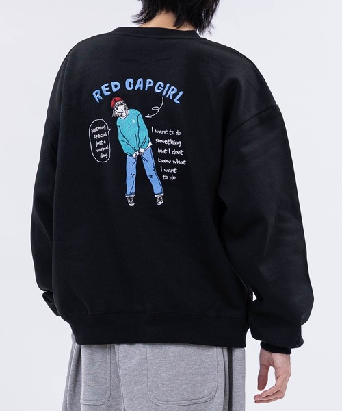 RED CAP GIRL（レッドキャプガール） トレーナー スウェット 「a-r