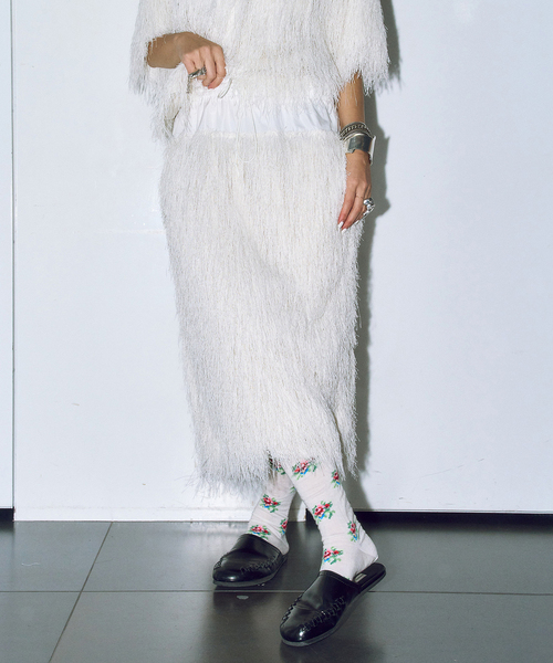 TOGA PULLA（トーガ プルラ） スカート TOGA PULLA FRINGE SKIRT TP261