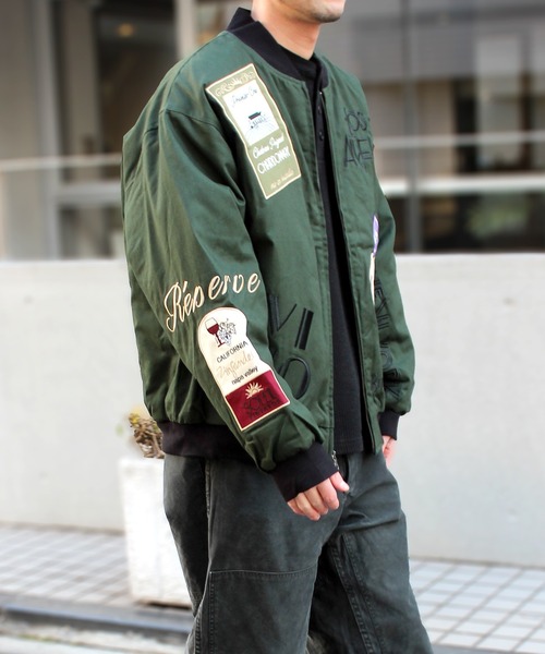 HUF（ハフ） ma1 ma-1 STRATFORD TOUR JACKET ストラトフォード ツアー
