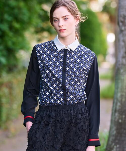 DRESSTERIOR（ドレステリア） ブラウス シャツ 「美人百花/モデル美香