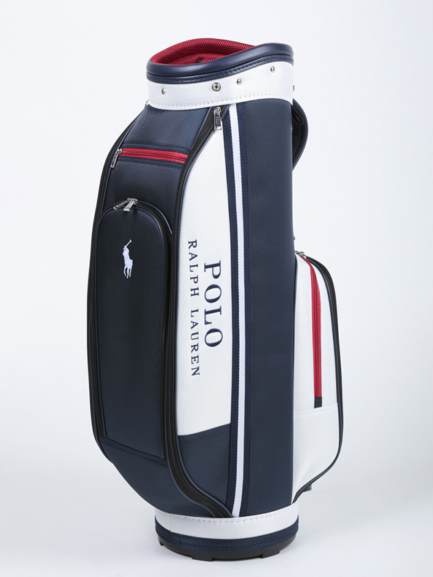 ラルフローレンゴルフ キャディバック RLC013（ネイビー×グリーン