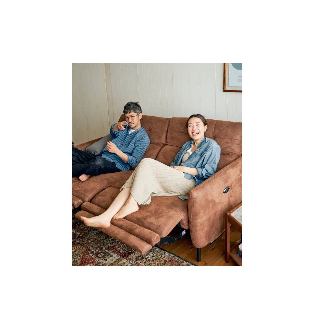 SHEFFIELD RECLINING SOFA BROWN | ACME Furniture