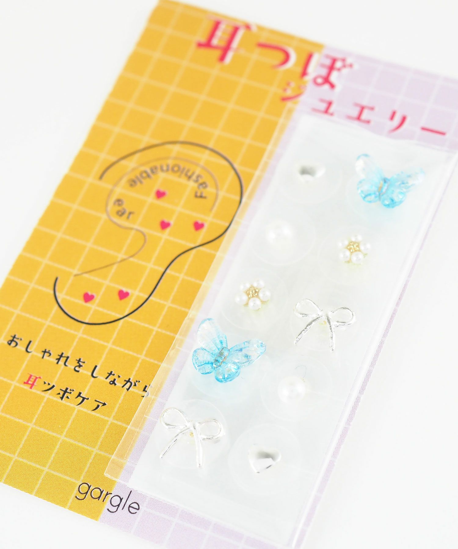 LDK掲載】ハート＆リボン耳つぼジュエリー | 【公式】MUK ONLINE SHOP