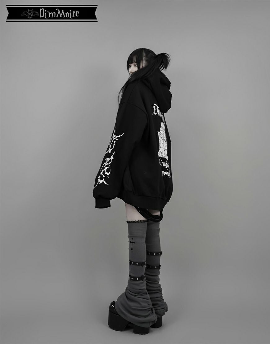 DimMoire【ディムモアール】十字の誓いニーハイウォーマー/Gray