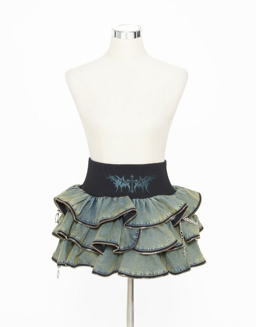 Grrr the Lipper【ガルルザリッパー】悪魔NOジップスカート/全3色