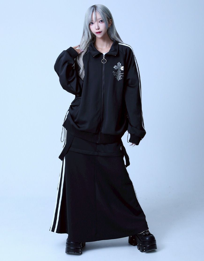 REFLEM【レフレム】2WAYジャージロングスカート/全3色