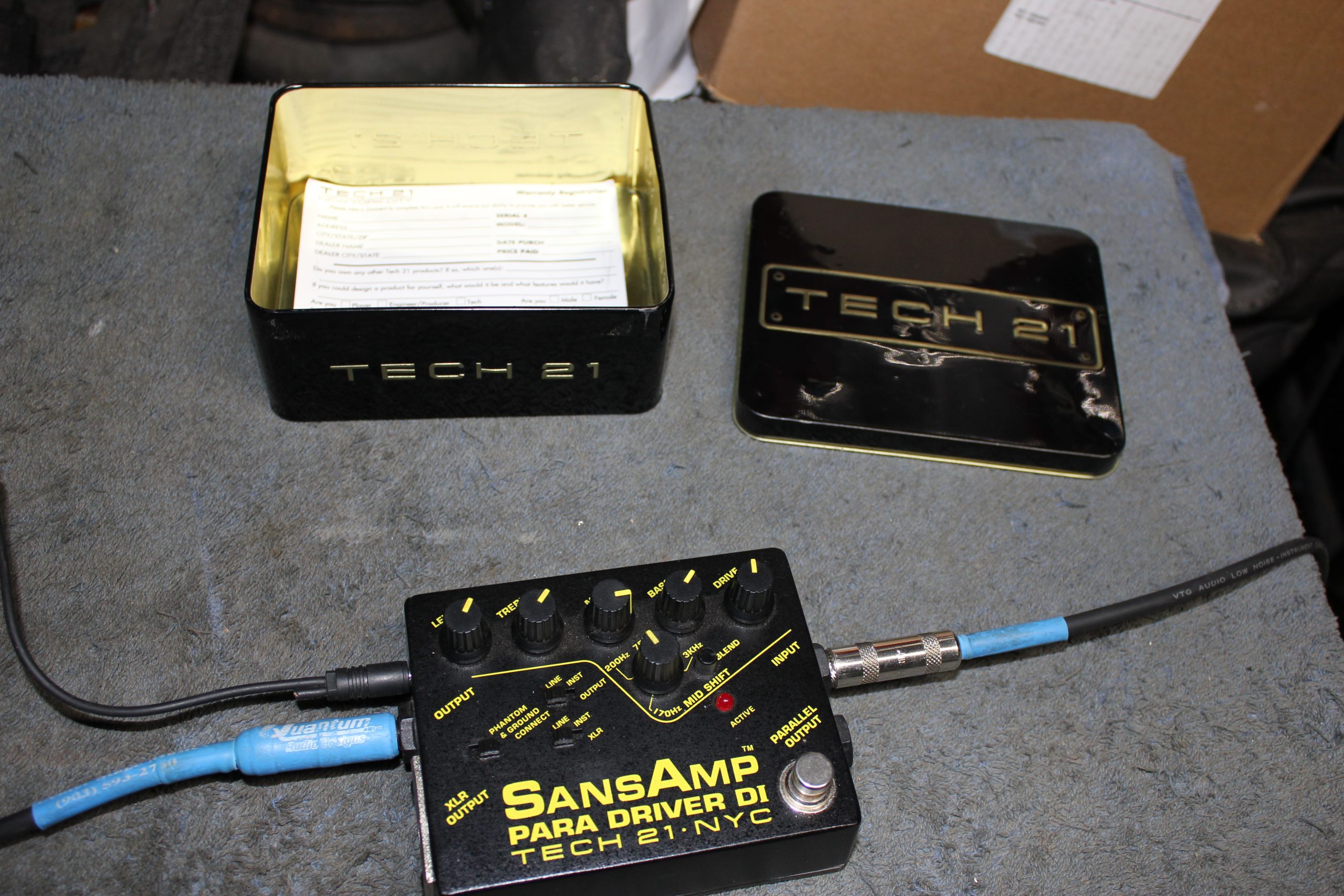 Tech 21 Sansamp Para Driver DI – Action Sound Music