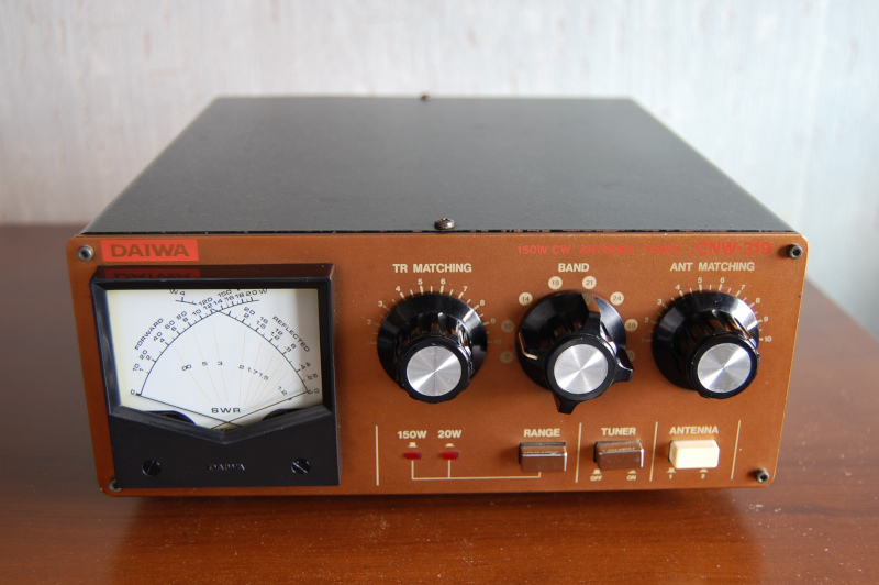 k*i様 アンテナチューナー DAIWA CNW-217 取説付き アンテナチューナー