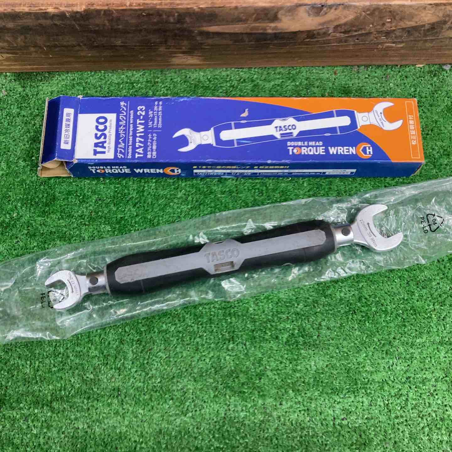 〇タスコ(TASCO) ダブルヘッドトルクレンチ TA771WT-23 未校正【桶川店