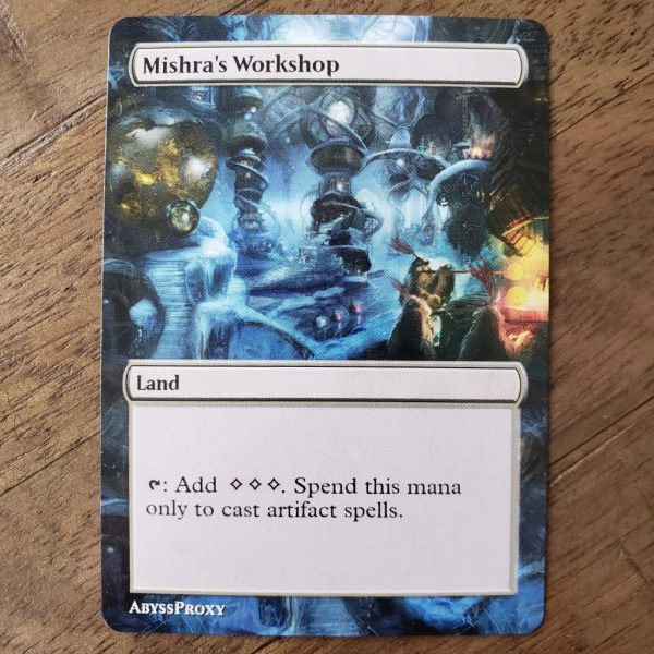 Mishra's Workshop #B - MTG - Abyss Proxy Shop: Enhance Your