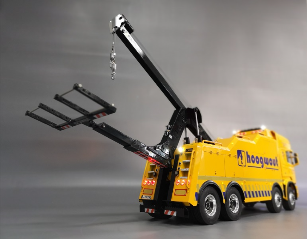 Metal Hydraulic Wrecker Rescue KIT for 1/14 Tamiya Rc Tractor