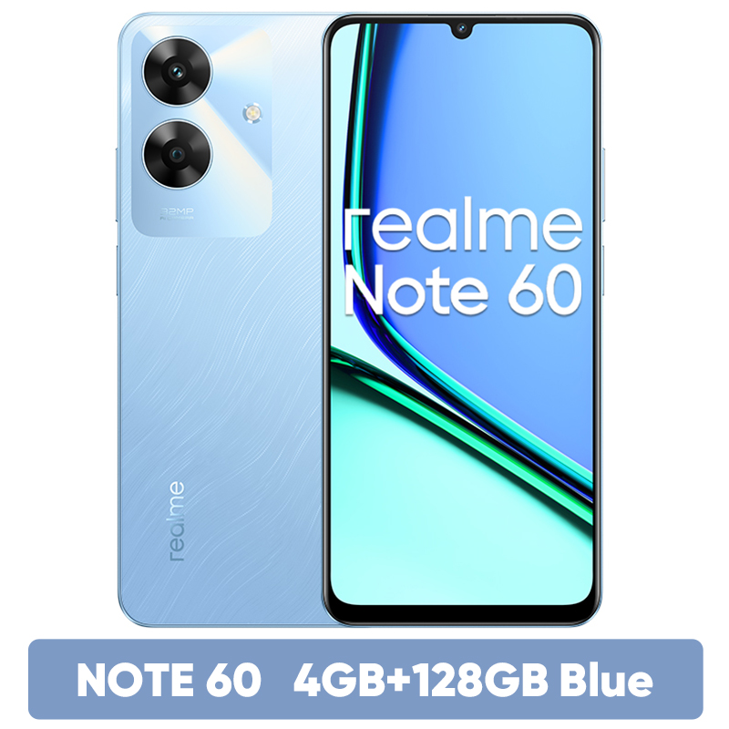 New Arrival] realme Note 60 Smartphone 32MP Camera 6.74'' 90Hz